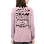 And God Said Let There Be Paramedics - Apparel T-Shirt, Hoodie & More - grunx260804-0169