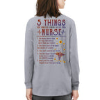 5 Things Nurse Warning Apparel - Funny Quote T-Shirt, Hoodie & More - grunx260804-0020