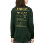 5 Things You Should Know About My Plumber - Funny Quote T-Shirt, Hoodie & More - grunx260804-0034
