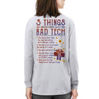 Rad Tech Warning - 5 Things You Should Know Funny T-Shirt, Hoodie & More - grunx260804-0059