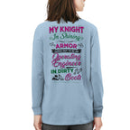 My Knight In Dirty Boots - Operating Engineer Love T-Shirt Hoodie & More - grunx260804-0202