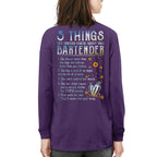 5 Things Bartender Apparel - Funny Bar Staff T-Shirt, Hoodie & More - grunx260804-0017