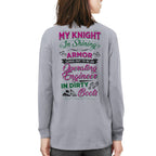 My Knight In Dirty Boots - Operating Engineer Love T-Shirt Hoodie & More - grunx260804-0202