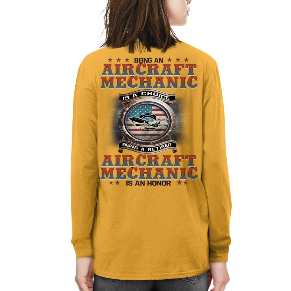 Skilled Honor - Aircraft Mechanic Pride T-Shirt, Hoodie & More - grunx260804-0188