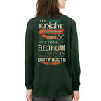 Awesome Electrician's lady-Hoodie - grunx260804-0066