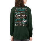 Assuming I'm Just A Woman - Operator Wife Pride T-Shirt, Hoodie & More - grunx260804-0215