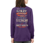 Awesome Electrician's lady-Hoodie - grunx260804-0066