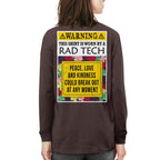 Warning Peace Love - Rad Tech Kindness Shirt T-Shirt Hoodie & More - grunx260804-0194