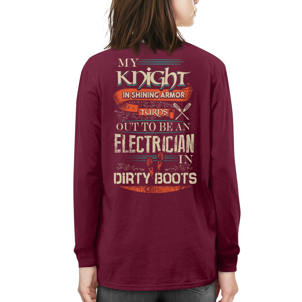 Awesome Electrician's lady-Hoodie - grunx260804-0066