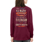Awesome Electrician's lady-Hoodie - grunx260804-0066