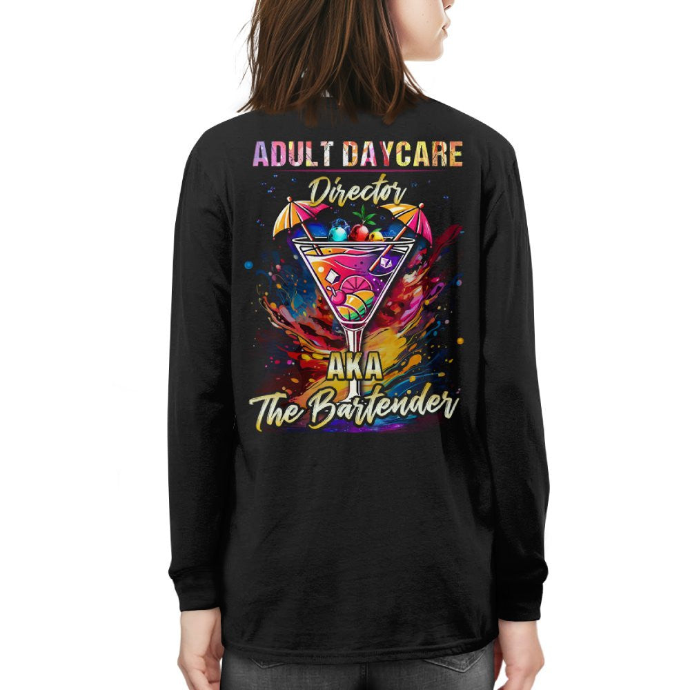 Adult Daycare Director Apparel - Funny Bartender Neon T-Shirt, Hoodie & More - grunx260804-0075
