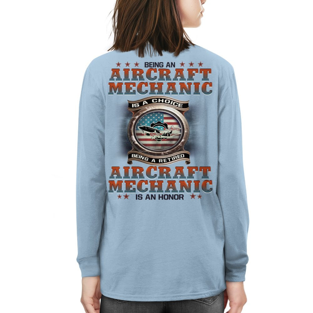 Skilled Honor - Aircraft Mechanic Pride T-Shirt, Hoodie & More - grunx260804-0188