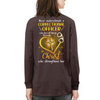 Faith & Strength - Correctional Officer Christ Quote T-Shirt, Hoodie & More - grunx260804-0094