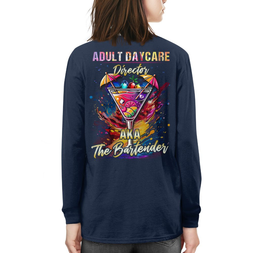 Adult Daycare Director Apparel - Funny Bartender Neon T-Shirt, Hoodie & More - grunx260804-0075