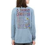 5 Things Caregiver Warning Apparel - Funny Quote T-Shirt, Hoodie & More - grunx260804-0018