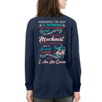 Assuming I'm Just A Woman - Machinist Queen Apparel T-Shirt, Hoodie & More - grunx260804-0213