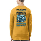 Grumpy Old Operating Engineer - Walk Away Anger Issues T-Shirt Hoodie & More - grunx260804-0184