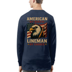 American By Birth Apparel - Lineman By Choice USA T-Shirt Hoodie & More - grunx260804-0121