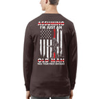 Assuming I'm Just An Old Man - Firefighter Pride T-Shirt, Hoodie & More - grunx260804-0217