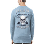 Anti-Social Laborer - Anti-Bullshit T-Shirt, Hoodie & More - grunx260804-0189