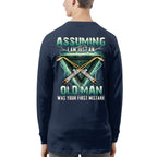 Assuming I'm Just An Old Man Welder Apparel - Torch Tool T-Shirt Hoodie & More - grunx260804-0224