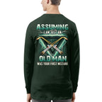 Assuming I'm Just An Old Man Welder Apparel - Torch Tool T-Shirt Hoodie & More - grunx260804-0224