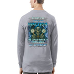 Always Be Nice To HVAC Techs - Skull Humor T-Shirt Hoodie & More - grunx260804-0109