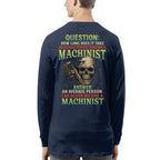 Average Person Can't Be Machinist Apparel - Skull Wrench T-Shirt Hoodie & More - grunx260804-0233