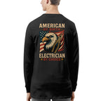 American By Birth Electrician By Choice - Patriotic Electrician T-Shirt, Hoodie & More - grunx260804-0126