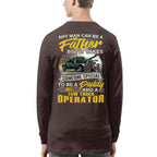 Any Man Can Be A Father - Tow Truck Operator Daddy Pride T-Shirt, Hoodie & More - grunx260804-0192