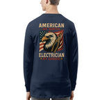 American By Birth Electrician By Choice - Patriotic Electrician T-Shirt, Hoodie & More - grunx260804-0126