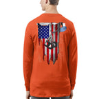 American Pride Machinist Apparel - USA Flag T-Shirt, Hoodie & More - grunx260804-0155