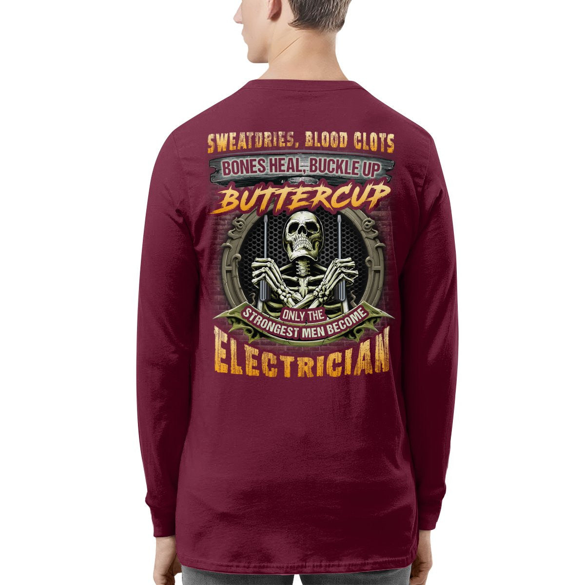 Awesome Electrician-Hoodie - grunx260804-0044