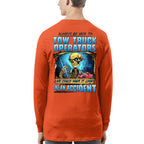 Always Be Nice To Tow Truck Operators Apparel - Skull Humor T-Shirt, Hoodie & More - grunx260804-0117