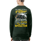 Any Man Can Be A Father - Tow Truck Operator Daddy Pride T-Shirt, Hoodie & More - grunx260804-0192