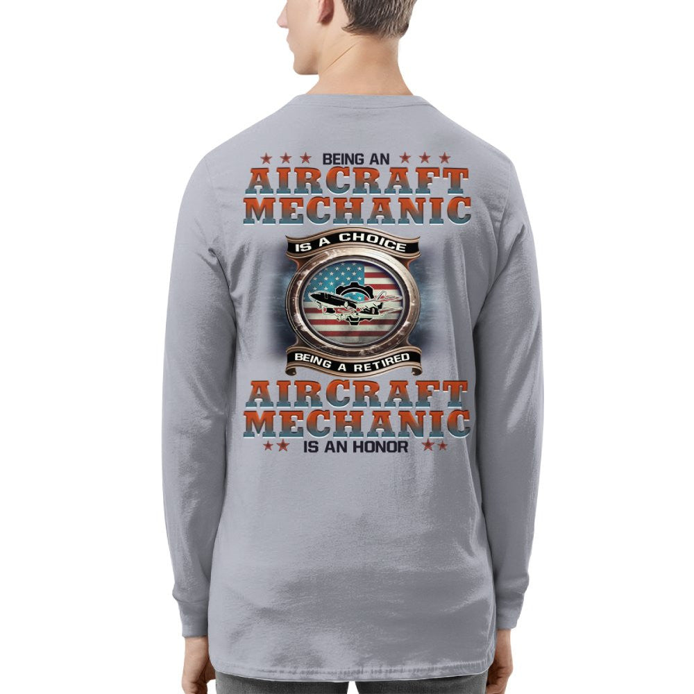 Skilled Honor - Aircraft Mechanic Pride T-Shirt, Hoodie & More - grunx260804-0188