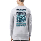 Grumpy Old Operating Engineer - Walk Away Anger Issues T-Shirt Hoodie & More - grunx260804-0184