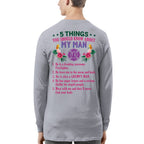 5 Things You Should Know - Firefighter Husband Humor T-Shirt, Hoodie & More - grunx260804-0042