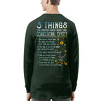 5 Things You Should Know About This Correctional Officer - Funny Design T-Shirt, Hoodie & More - grunx260804-0056