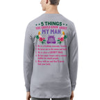 5 Things You Should Know - Trucker Husband Humor T-Shirt, Hoodie & More - grunx260804-0050