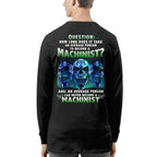 Average Person Can't Be Machinist Apparel - Skull Trade Pride T-Shirt, Hoodie & More - grunx260804-0232