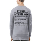 5 Things You Should Know About My Husband Mechanic Apparel - Funny Gift T-Shirt, Hoodie & More - grunx260804-0024