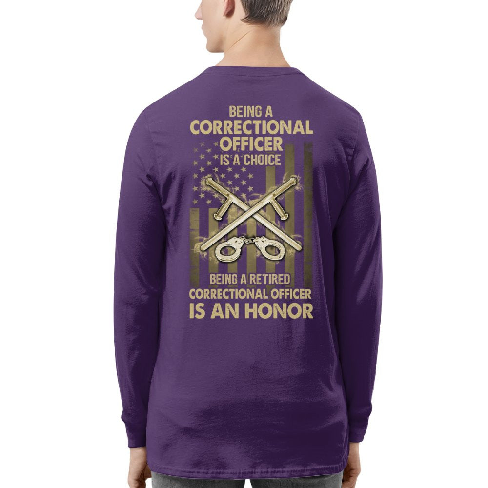 Being a Correctional Officer is a Choice T-Shirt, Hoodie & More - grunx260804-0187