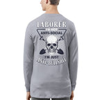 Anti-Social Laborer - Anti-Bullshit T-Shirt, Hoodie & More - grunx260804-0189