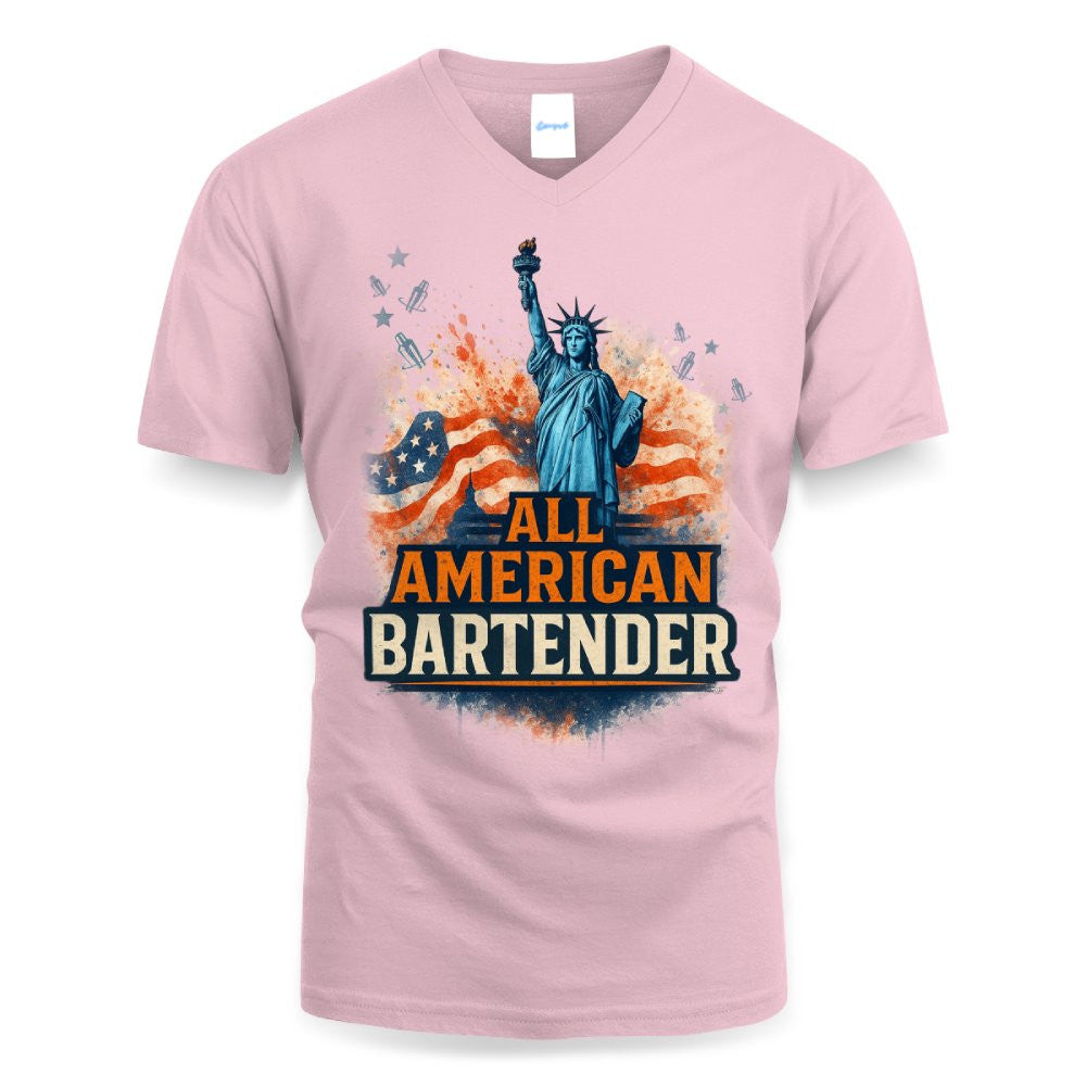 All American Bartender - USA Pride T-Shirt, Hoodie & More - grunx260804-0086