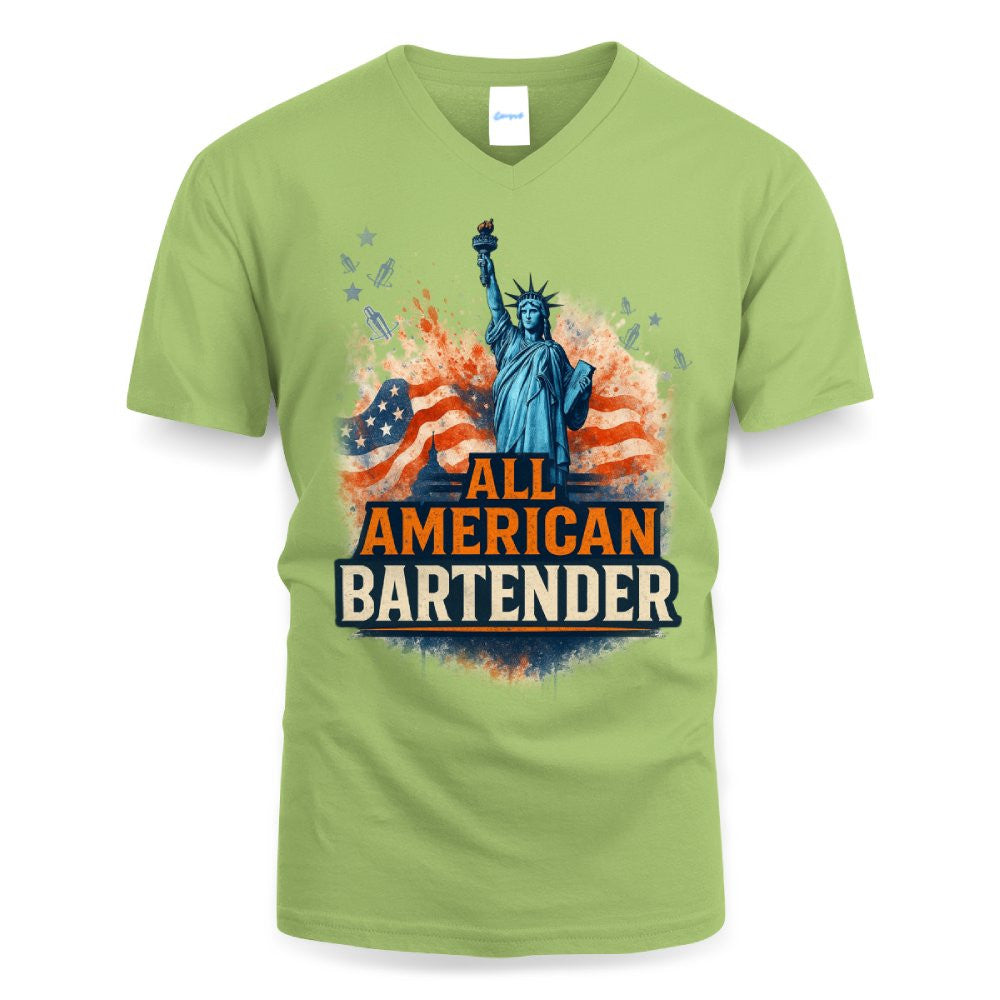 All American Bartender - USA Pride T-Shirt, Hoodie & More - grunx260804-0086