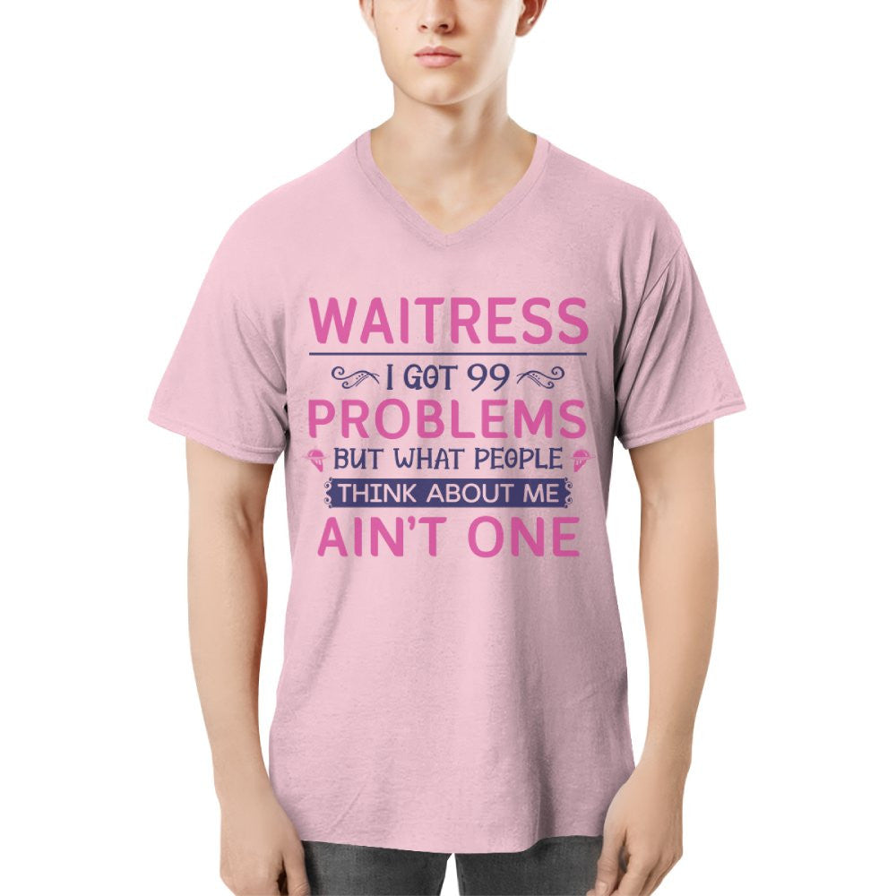 99 Problems Waitress T-Shirts Hoodies Sweatshirts Long Sleeves - grunx260804-0060
