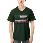 American Flag Lineman Apparel - Patriotic Utility Worker T-Shirt, Hoodie & More - grunx260804-0152