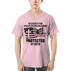 Blessed By God Protected By My Operating Engineer T-Shirt Hoodie & More - grunx260804-0181