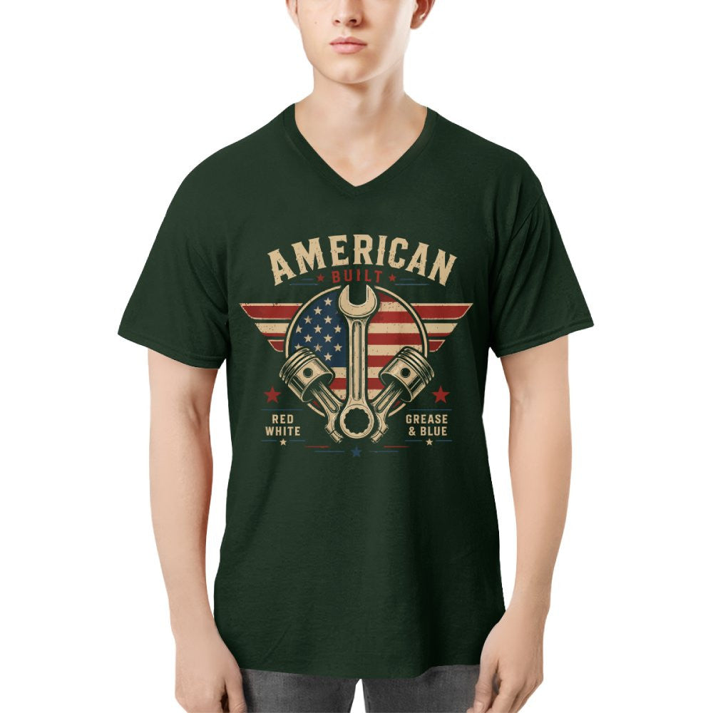 American Built Mechanic Apparel - Patriotic T-Shirt Hoodie & More - grunx260804-0120